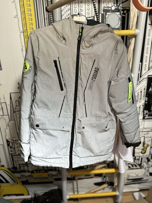 Odblaskowa kurtka zimowa