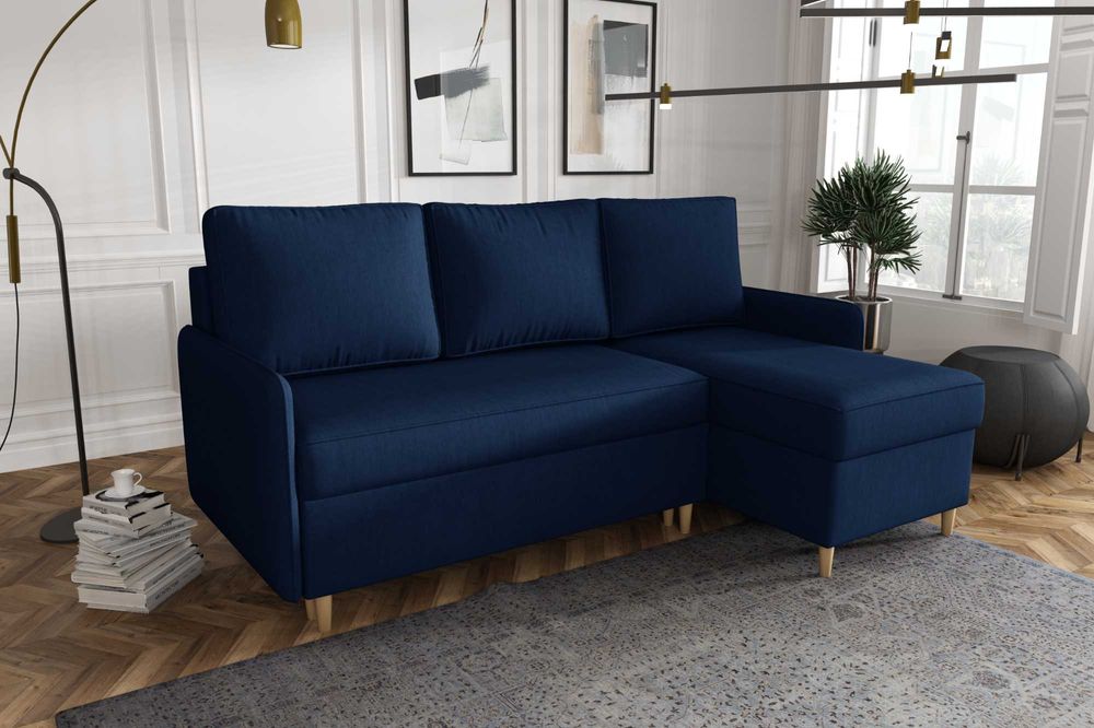 Narożnik Milano. Rogówka, Kanapa. Sprężyny bonell, automat, pojemniki!