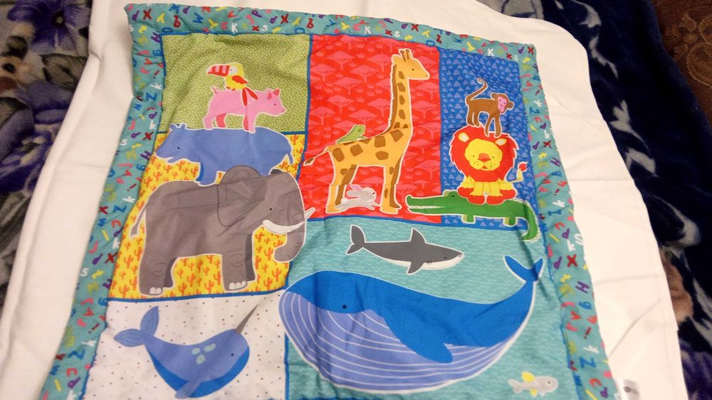 игровой коврик.одеялко в манеж.конверты