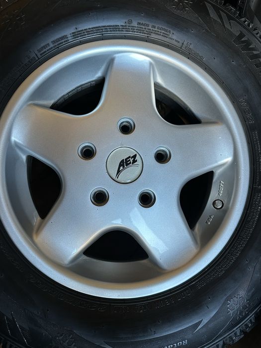 Комплект грузових дисків AEZ 5x130 R15 з зимовою резиною