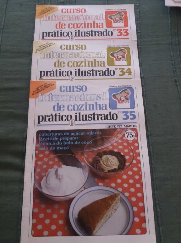 Curso Internacional de Cozinha - Chefe Pol Martin - 49 volumes e capas