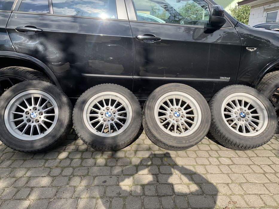 Диски BMW R16 з зимовою резиною 225/55 32 стиль ET20 7j
