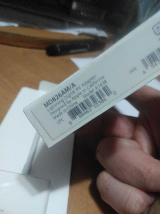 Lightning 8 pin to HDMI Apple Original