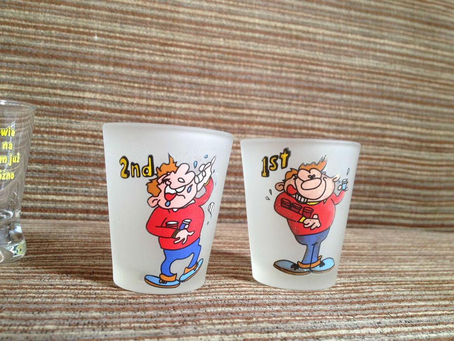 Kieliszki kolekcjonerskie imprezowe śmieszne