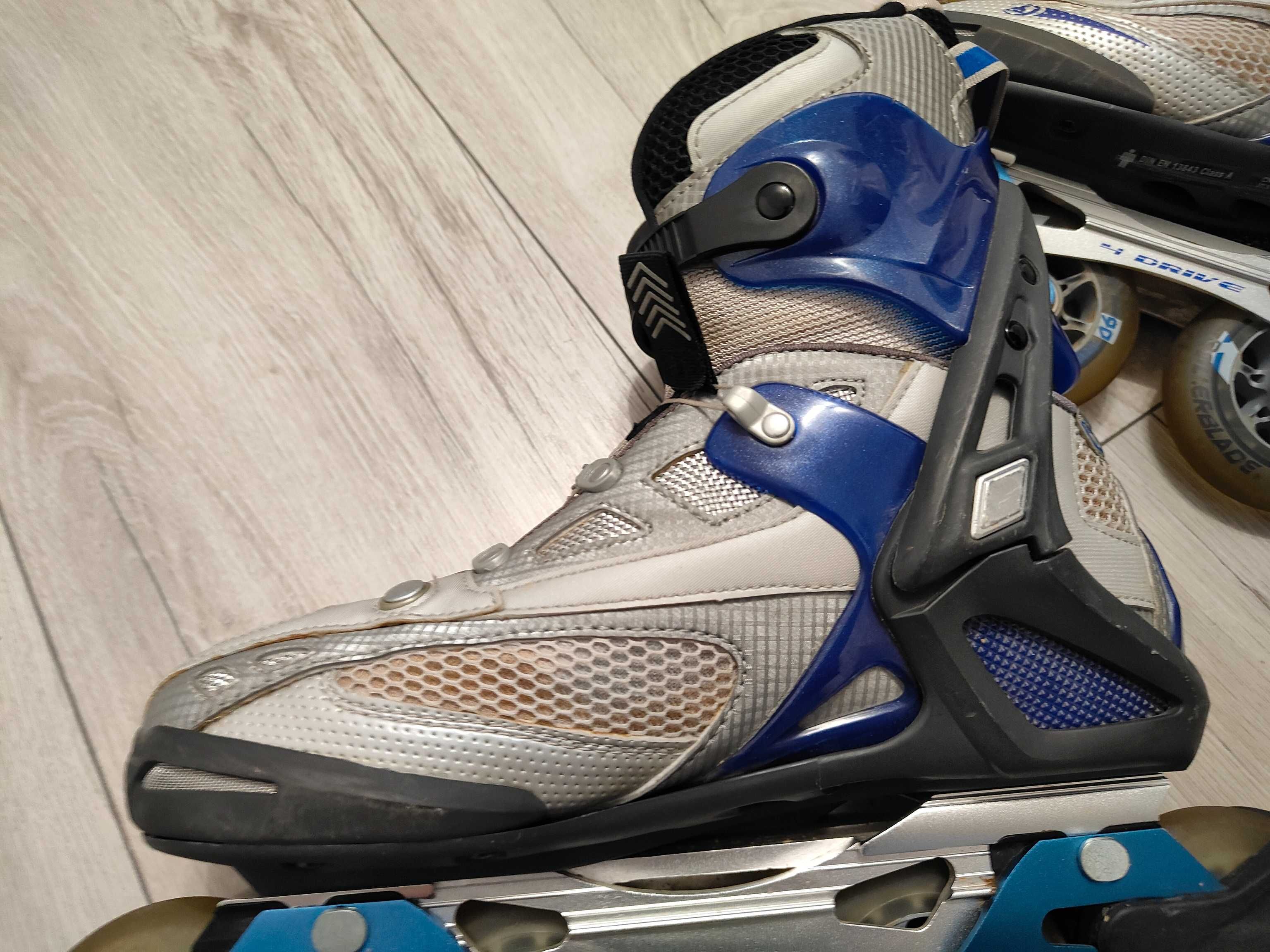 Rolki 42 43 Rollerblade Crossfire 90 TFS szybkie rozmiar 42,5 (27,5 cm