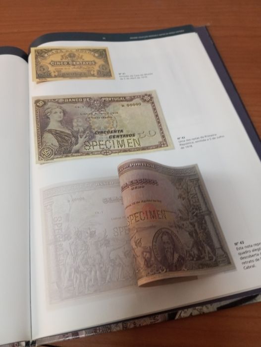 Coleção de notas da nossa história