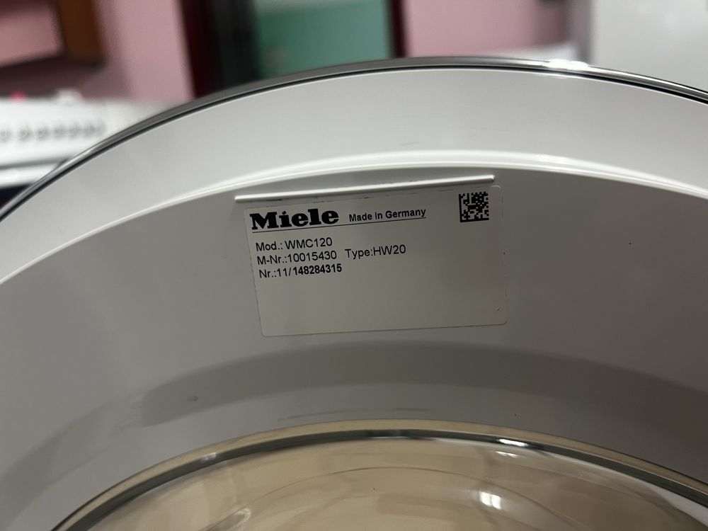 Пральна/Стиральная машина Miele W1 WMC120 |8KG| укр.меню