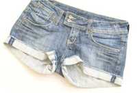 Mango MNG Krótkie spodenki Jeans 38 M Szorty Denim Spodnie jeansowe