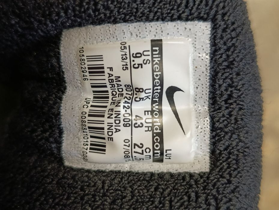 чоловічі черевики Nike Son of Force Mid Winter 43р..