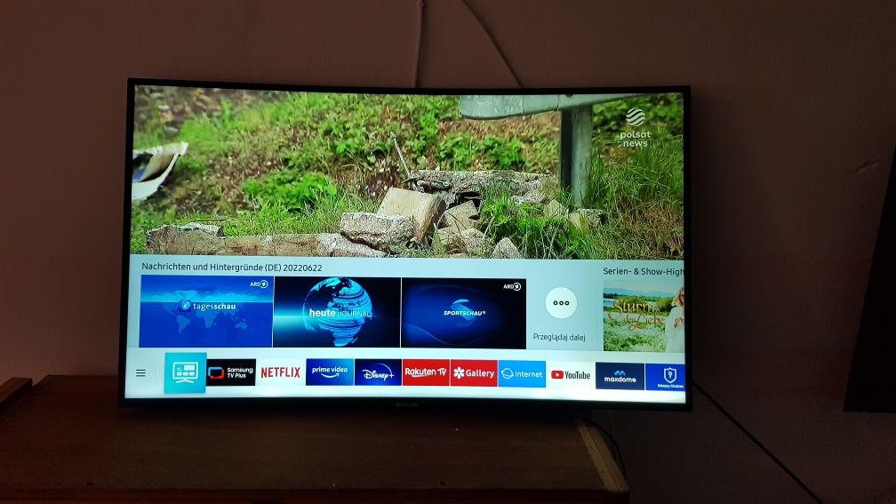 Samsung 49 cali  Curved Smart TV 4K  Wersja 7