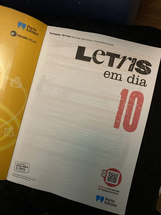 Livro Portugues 10° ano Porto Editora
