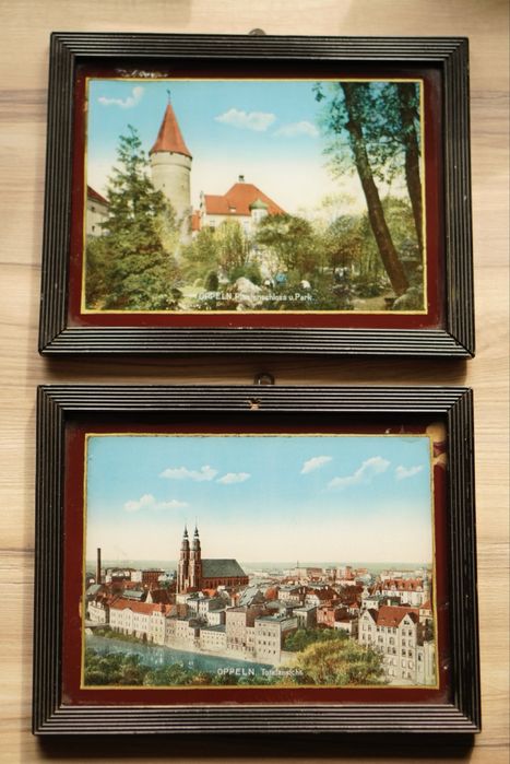 Unikat Oppeln fotolitografia Opole pocztówka widok chromolitografia