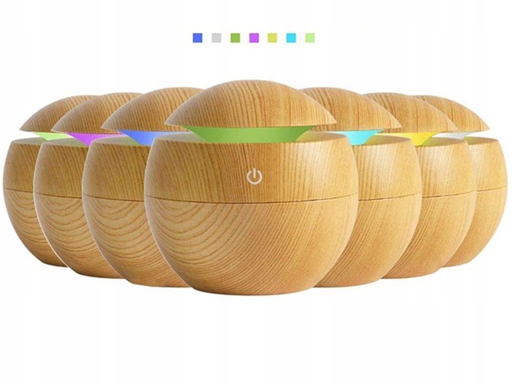 Nawilżacz dyfuzor powietrza zapachowy RGB LED aromaterapia USB