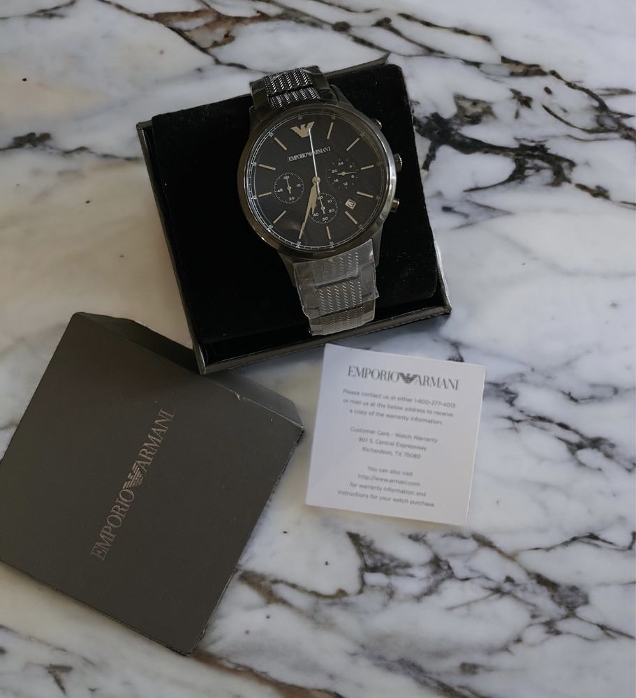 -70%$  Emporio Armani армани армані мужские часы хронограф годинник