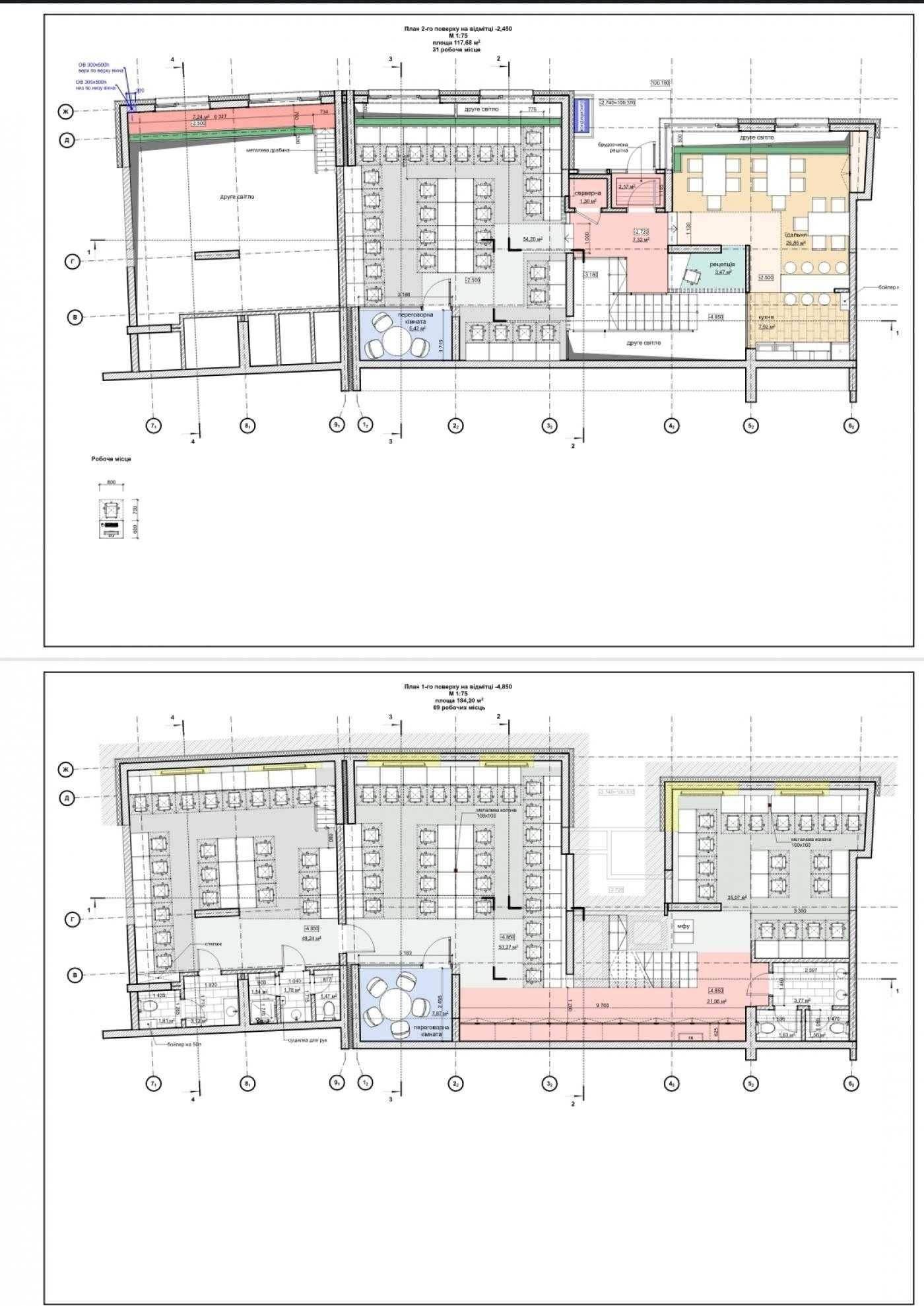 Аренда офиса 300м2 ул. Осокорская, Осокорки, Киев