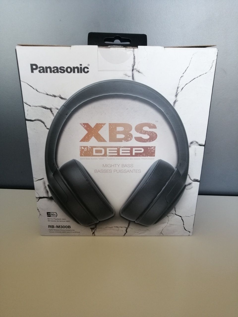 Słuchawki nauszne Panasonic RB-M300B bezprzewodowe bluetooth czarne