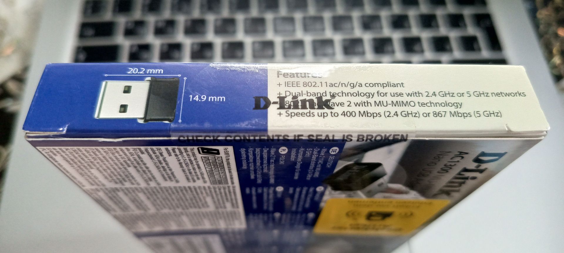 Wi-fi адаптер usb AC1300 D-Link