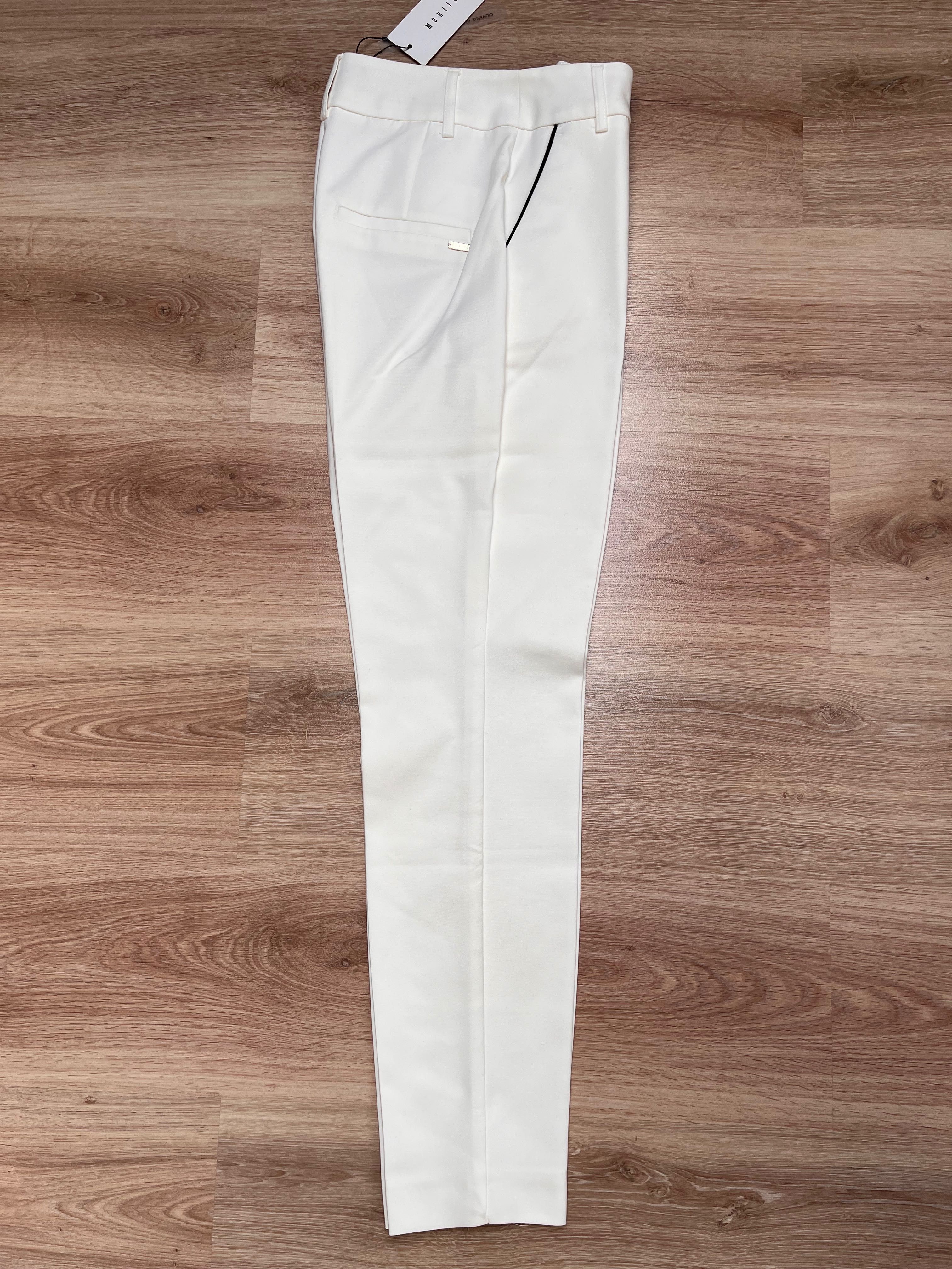 Spodnie damskie eleganckie białe Mohito r. 34 Nowe