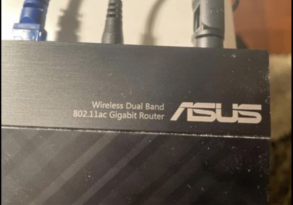 Router ASUS wireless novo 802.11ac