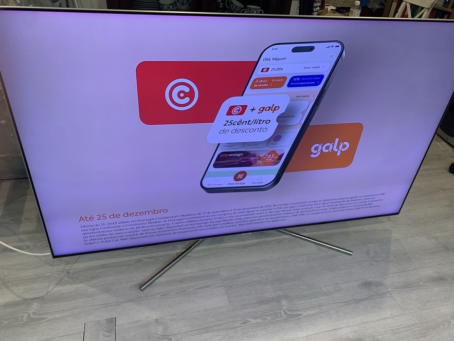 Samsung QLED 75 polegadas  (Série Q7F).