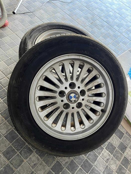 225/55/16 opony z felgami BMW