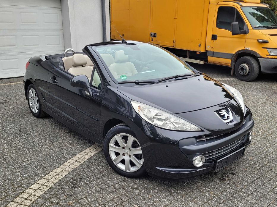 Peugeot 207 CC 1.6 16V VTi 120 Sport jasna skóra, klima elektryka
