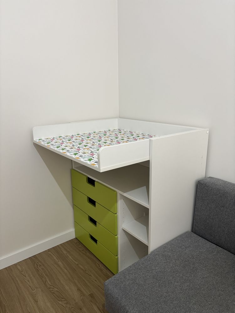 Przewijak IKEA Smastad z szufladami komoda dziecięca