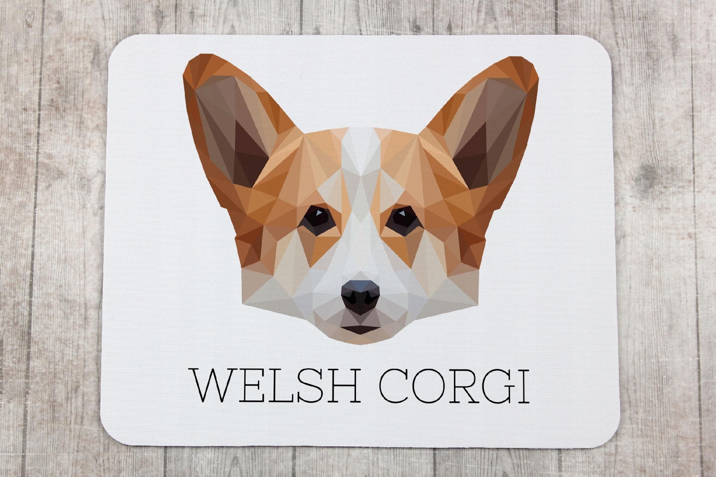 Welsh corgi cardigan Podkładka pod mysz myszkę