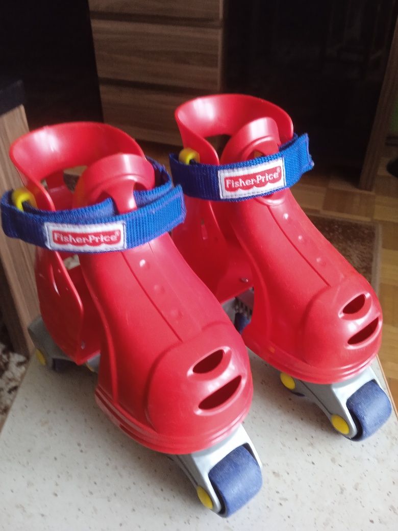 Regulowane Dziecięce Łyżworolki Fisher - Price. Rozmiar 27 -30.