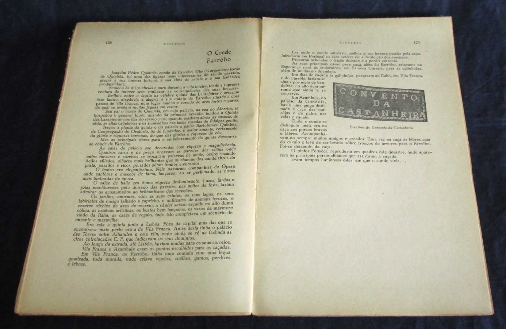 Livro Ribatejo Francisco Câncio 1934
