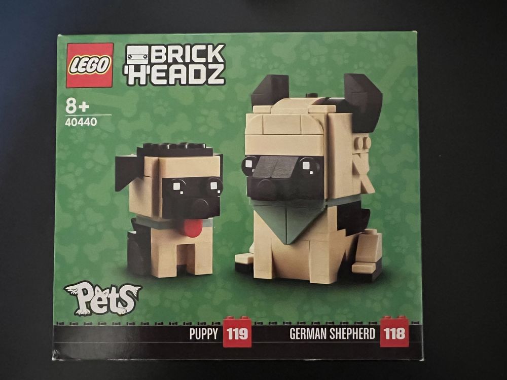 LEGO Brick Headz 40440 Owczarek Niemiecki