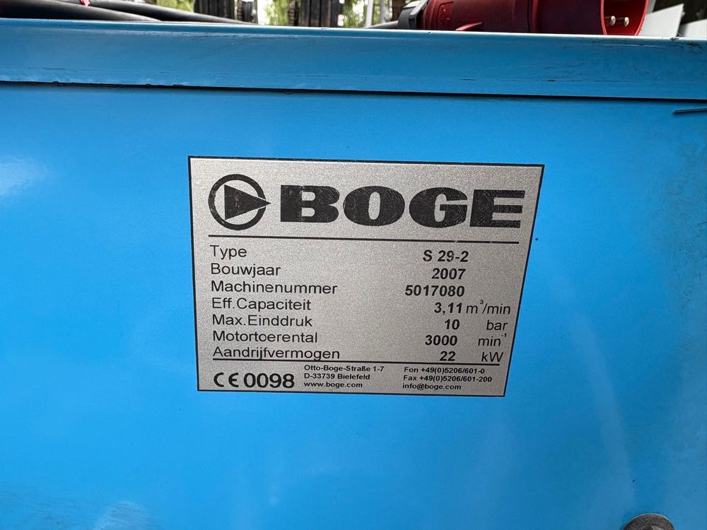 Kompresor srubowy 22kW 3m3 10 BAR