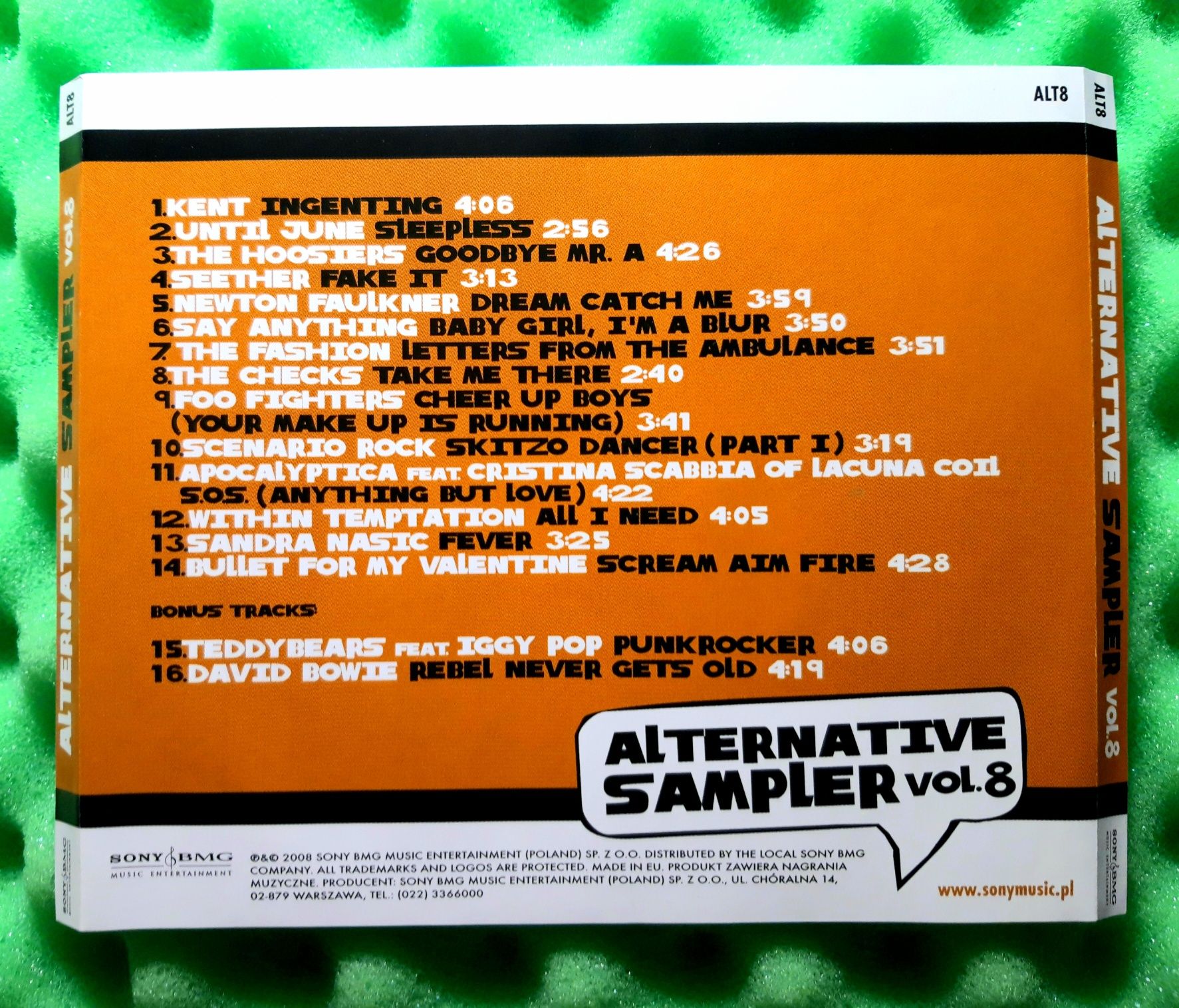 Alternative Sampler Vol. 8 (CD, 2008)