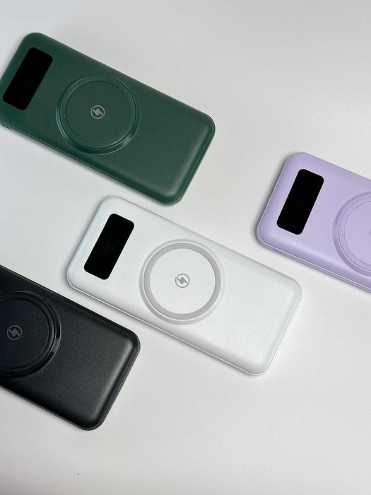 Павербанк PowerBank 20000 mAh з бездротовою зарядкою