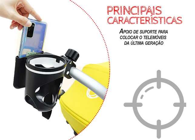 Porta-copos plastico - Util para diversas estruturas