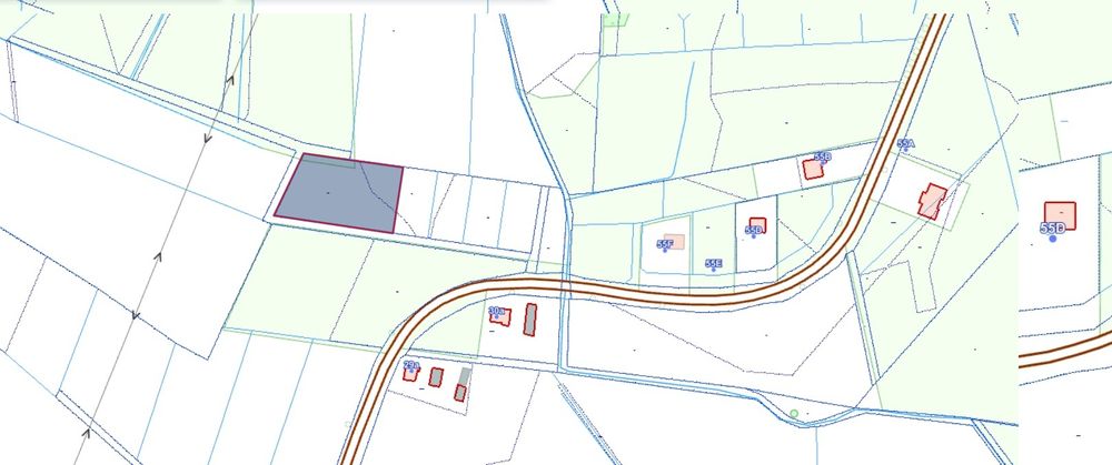 Działka rolno budowlana z warunkami zabudowy