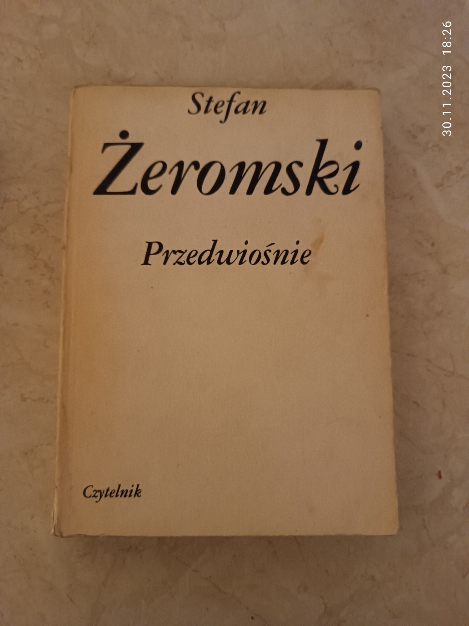 Przedwiośnie Żeromski