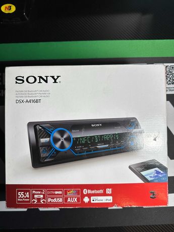 Radio samochodowe SONY DSX-A416BT Kolor Bluetooth