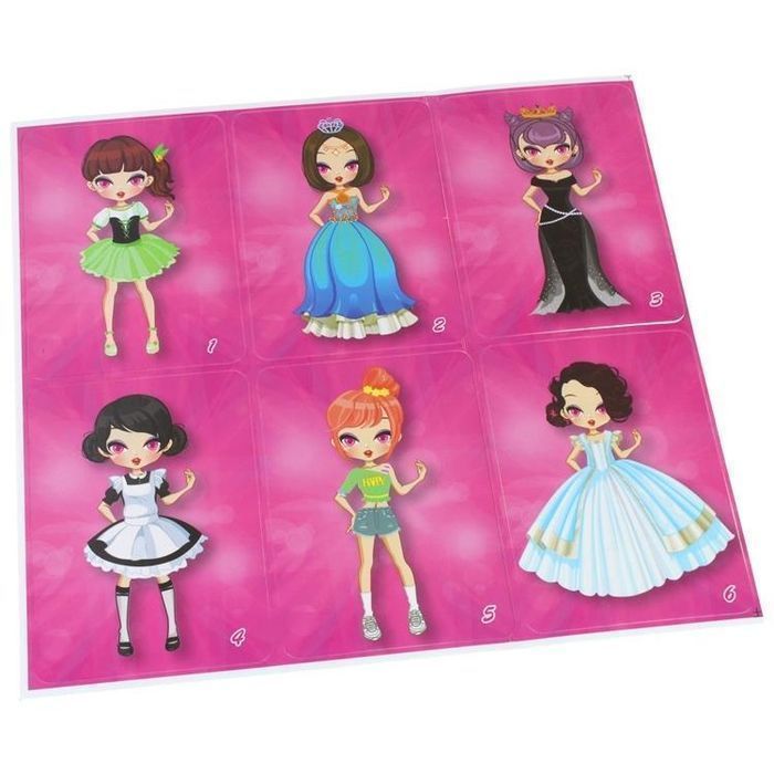 Puzzle Magnetyczne Układanka Ubieranie Lalki 58 el