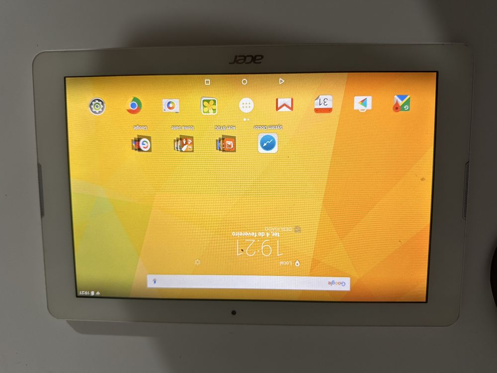 tablet acer  como novo