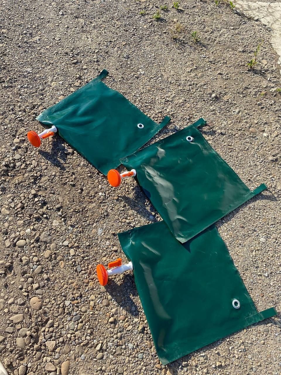 Польовий літній дачний Похідний душ сумка лійка рукомойник бак з ПВХ