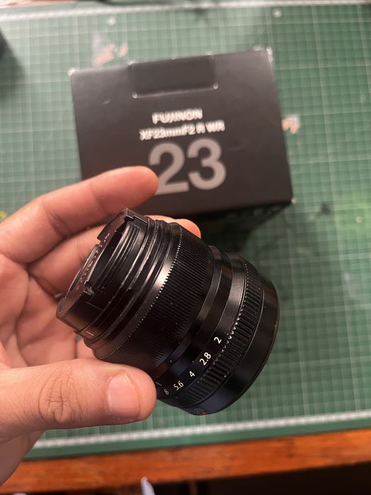 Lente/Objetiva Fujifilm - Fujinon 23mm f/2 R WR