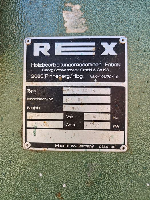 Czopiarka Ciesielska REX ZA 800S piła do bali