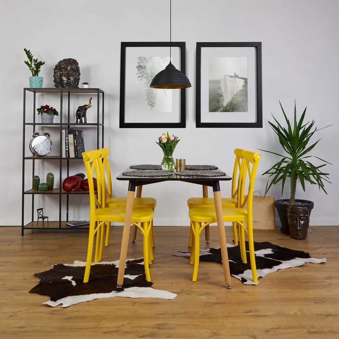 krzesło plastikowe Capri, stan idealny, gastronomia, ogród, dom