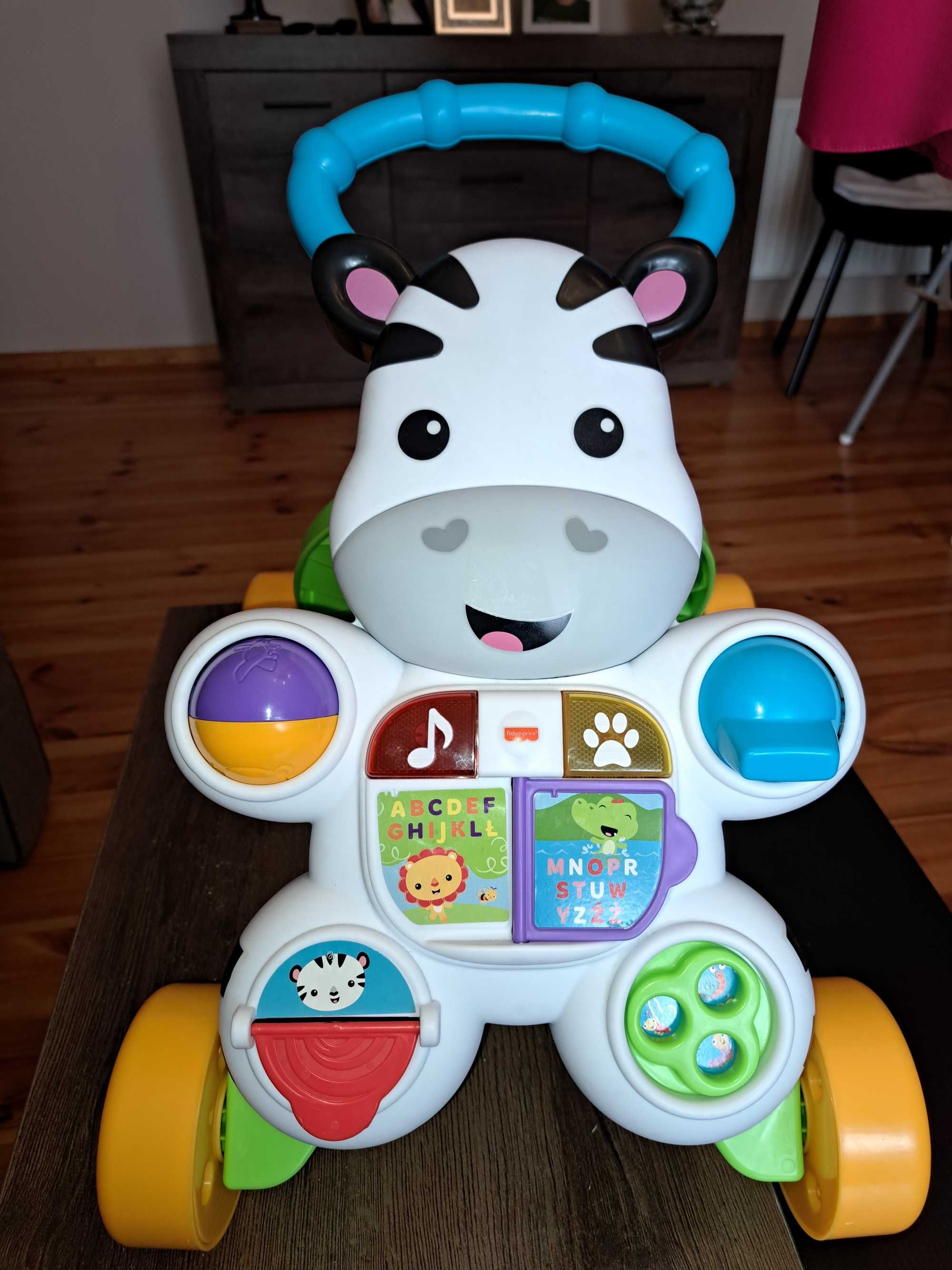 Fisher-Price Zebra  Interaktywny chodzik