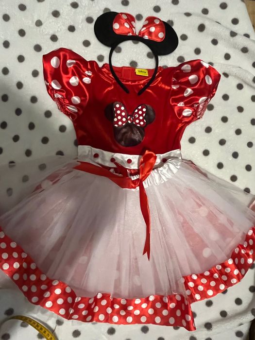 Strój myszka Minnie sukienka bal karnawałowy przebranie