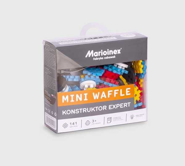 Marioinex Mini Waffle Konstruktor Expert 141 szt. Klocki 3+ *NOWE*