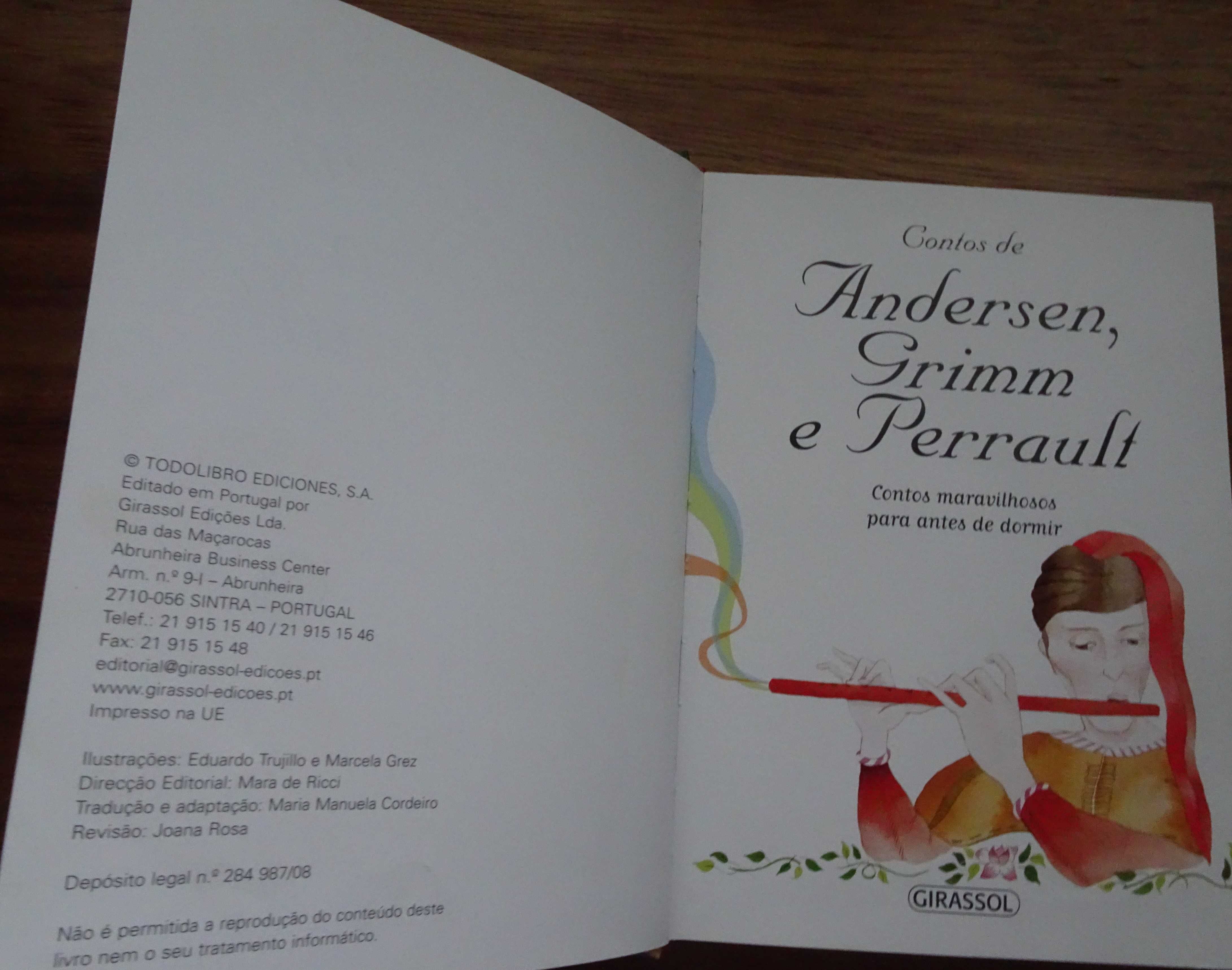 Contos de Andersen, Grimm e Perrault
