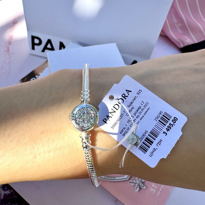 Браслет Пандора, Pandora оригінал, новий браслет пандора прикраса