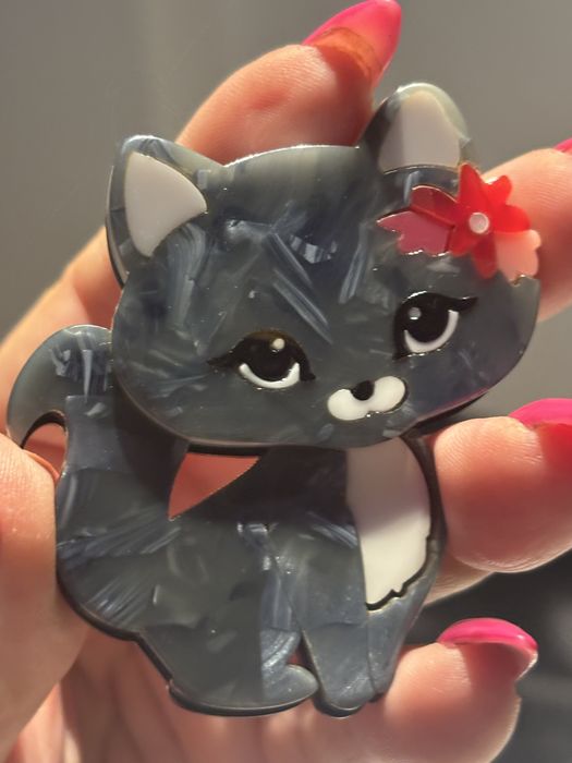 Broszka szklo akrylowe